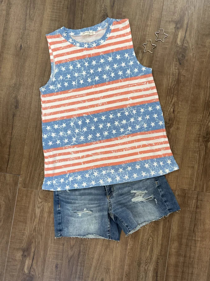 Stars & Stripes Forever Tank Top *Final Sale*