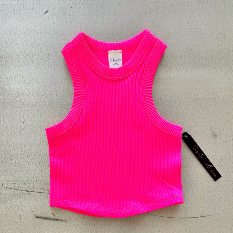 Youth Suzette Tank- Pink