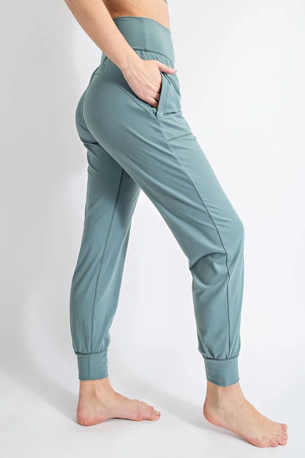 Women's Butter Soft Joggers- Tidewater