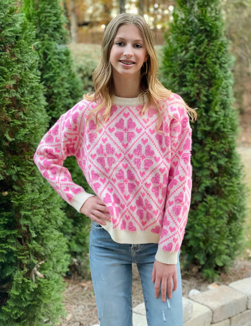 Farrah Women's Floral Sweater *Final Sale*