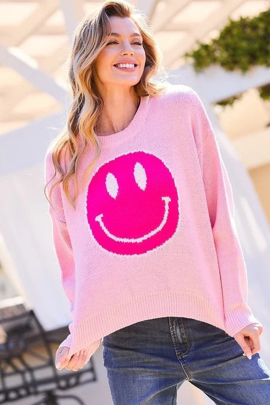 Selah Women’s Smiley Sweater *Final Sale*