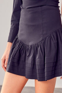 Sydney WOMENS Woven Black Skirt *Final Sale*