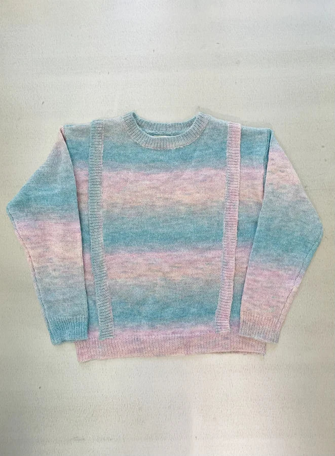 Darcy YOUTH Ruffled Ombre Sweater