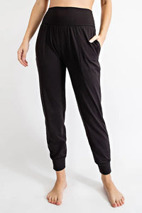 Women's Butter Soft Joggers- Black