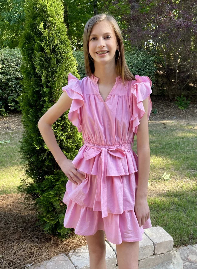 Riley WOMEN'S Ruffle Tiered Mini Dress