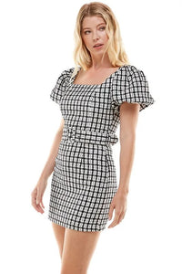 The  Nancy Women’s Belted Mini Dress *Final Sale*