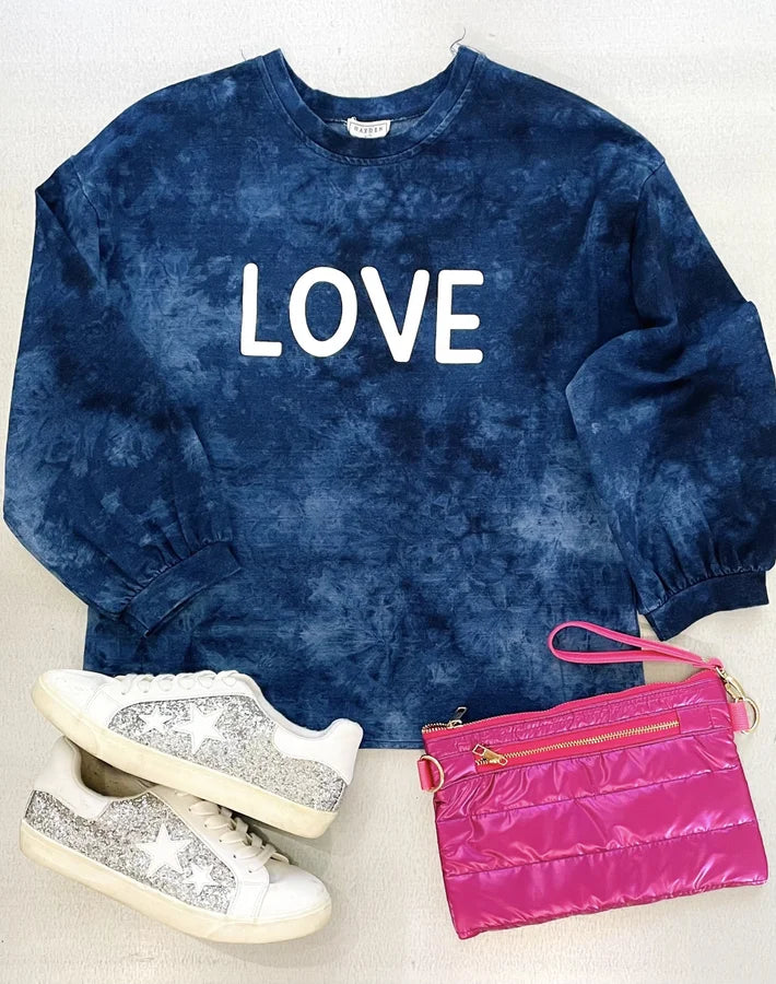 Love Garment Washed Love Youth Top *Final Sale*